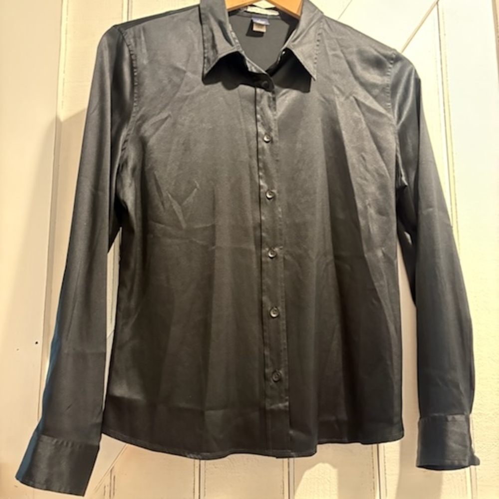 GAP Men's Dark Gray Dress Shirt